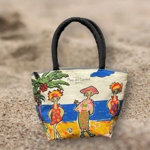 Miro Playa del Carmen Party Beach Tote Bag
